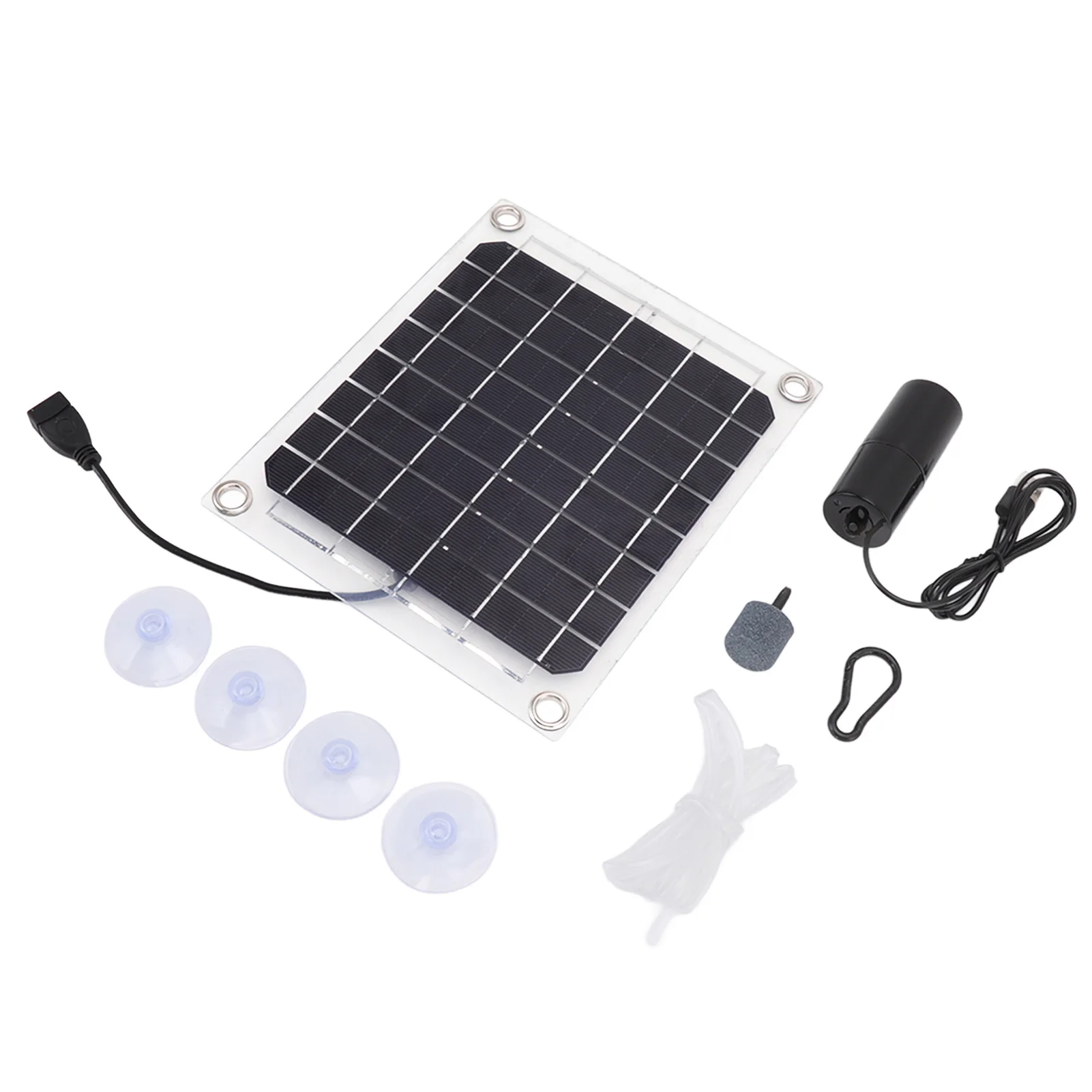 

Solar Water Pump 5V 10W Monocrystalline Silicon IP65 Waterproof Solar Powered Water Fountain Pump for Aquarium Outdoor
