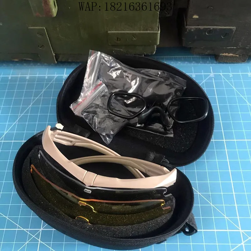 戦術的な偏光ゴーグル防曇、防弾、防爆