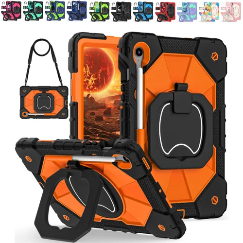 Funda resistente para Samsung Galaxy Tab S10Lite 2025 10,9 SM-X400 S9 SM-X710 S9FE X510 S10FE SM-X520 11 con correa para el hombro