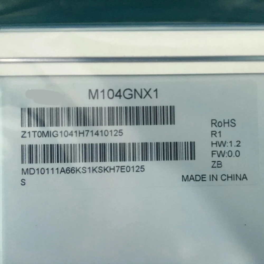 Origineel 10,4 inch LCD M104GNX1 R1 1024*768 WLED 100% originele industriële apparatuur LCD-scherm Perfect werkend Volledig getest