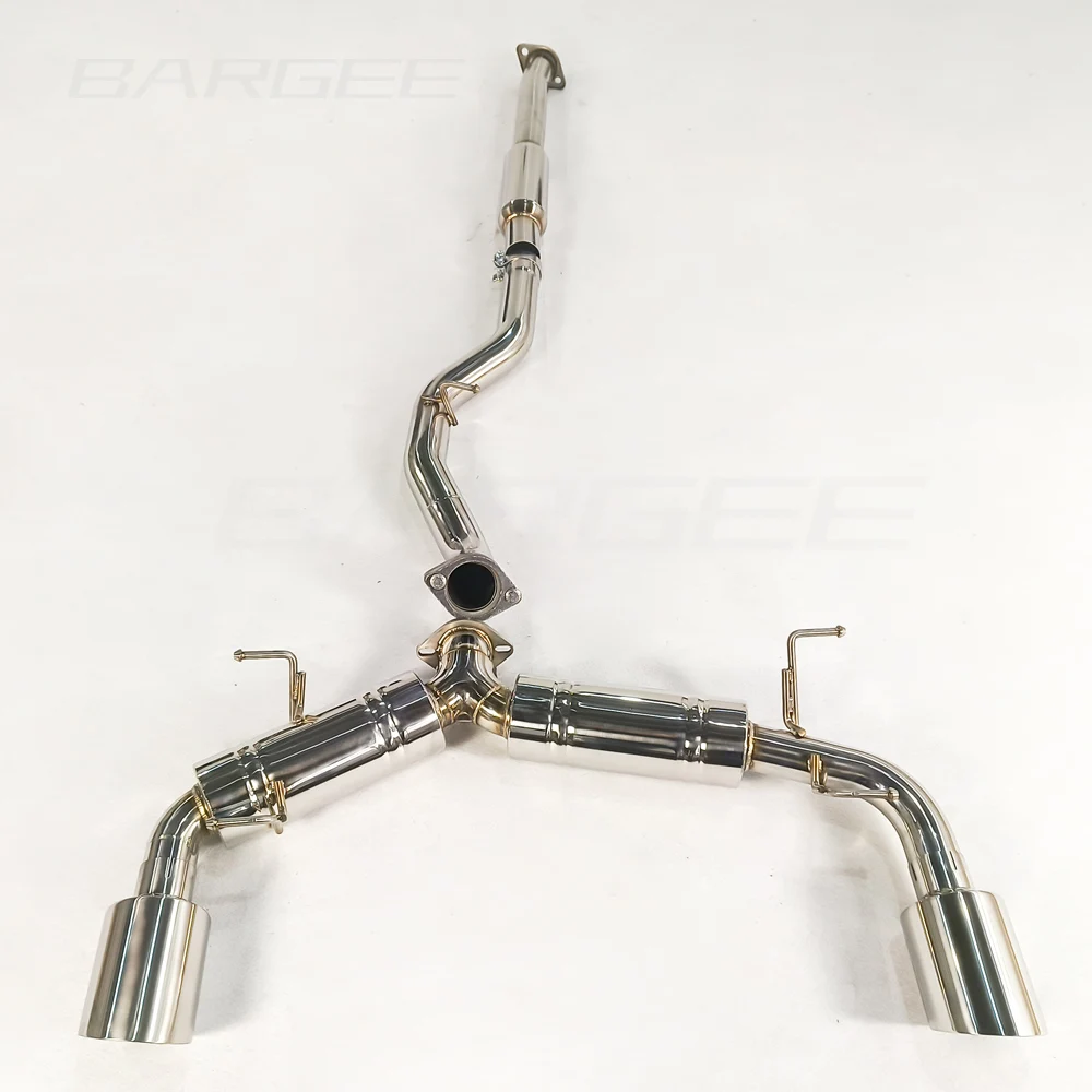 Bargee Valvetronic  EXHAUST CATBACK for FRS BRZ GT86  2.0L 2.4L 2012~UP  Muffler Exhaust Pipes