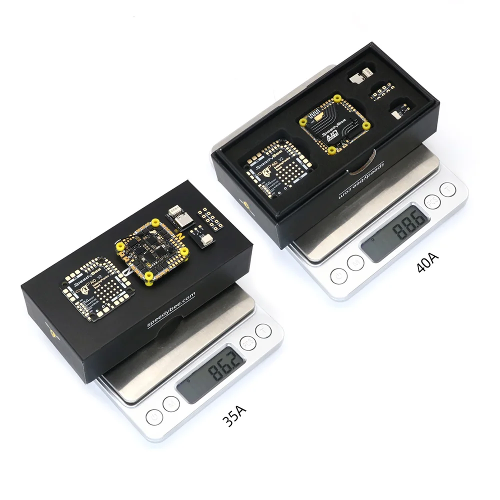 Bild 6: SpeedyBee F405 AIO V2 Flugcontroller 35A 40A 3-6S Flugsteuerung und ESC Integrierter Modellflugzeug-Controller
