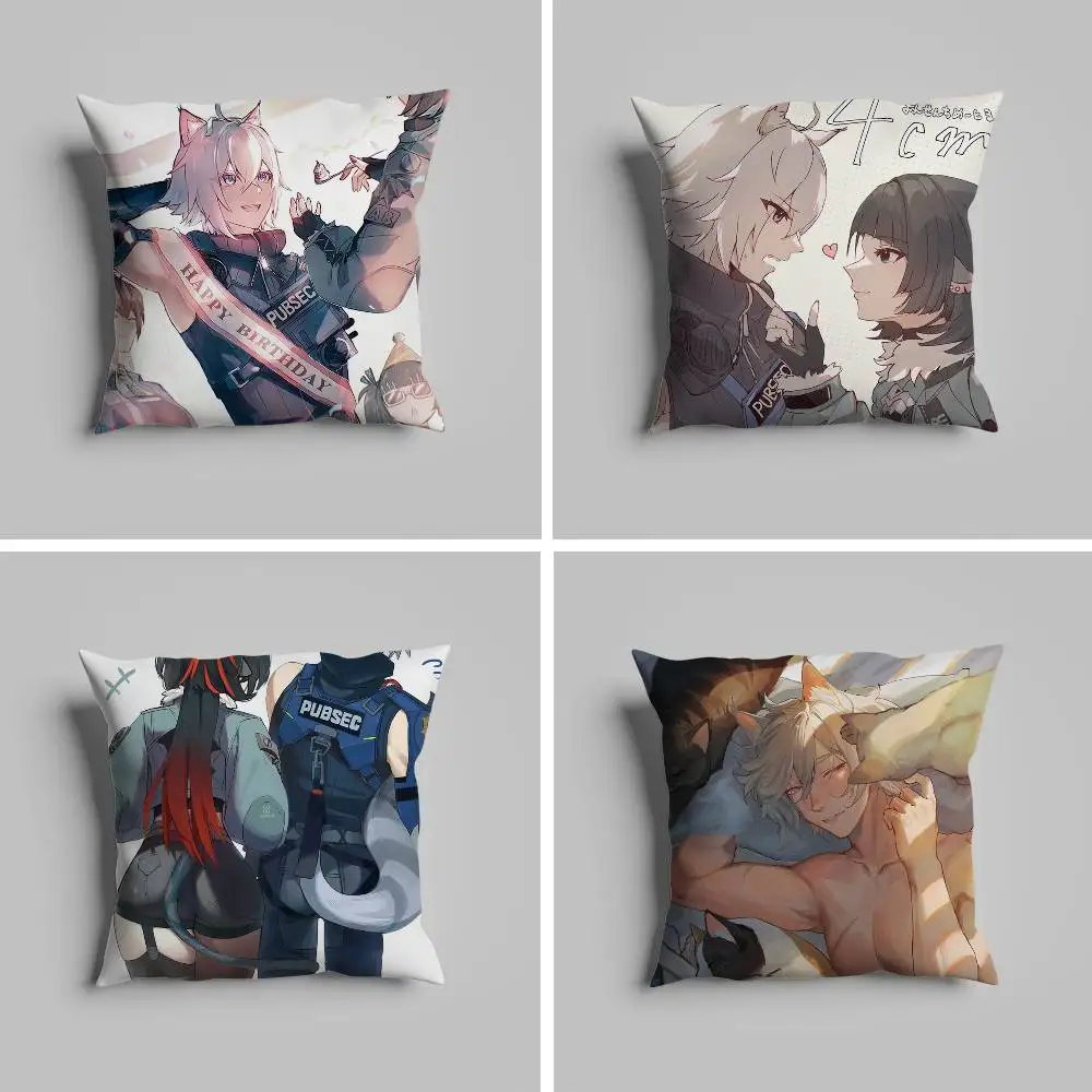 

Seth Lowell Zzz Game Pillow Case Pillowcase For Car Pillows 60x60 Cushions Luxury Double Sided Cover Home And Decoration Sofa 3