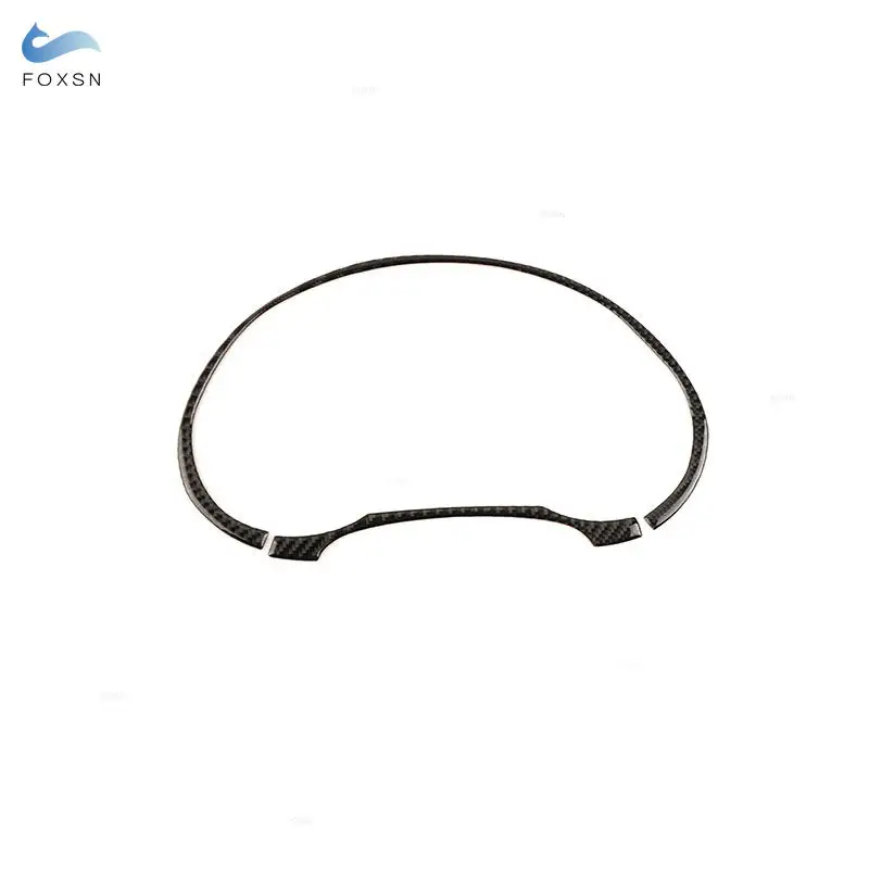 For A3 S3 RS3 8V 2013 2014 2015 2016 2017 2018 2019 Carbon Fiber Car Dashboard Panel Speedometer Frame Surround Stickers Trim