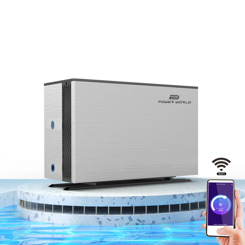 

Super Quiet Cold Weather Ultratemp Oversized 30m3 to 100m3 Indoor or Outdoor Pool Heat Pump