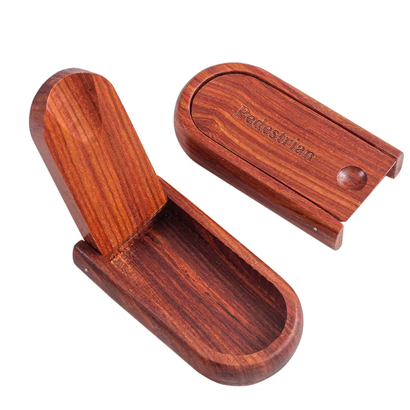 Solid wood folding pipe holder portable rosewood pipe holder Vintage Pipe Display Stand Smoking accessories Gifts