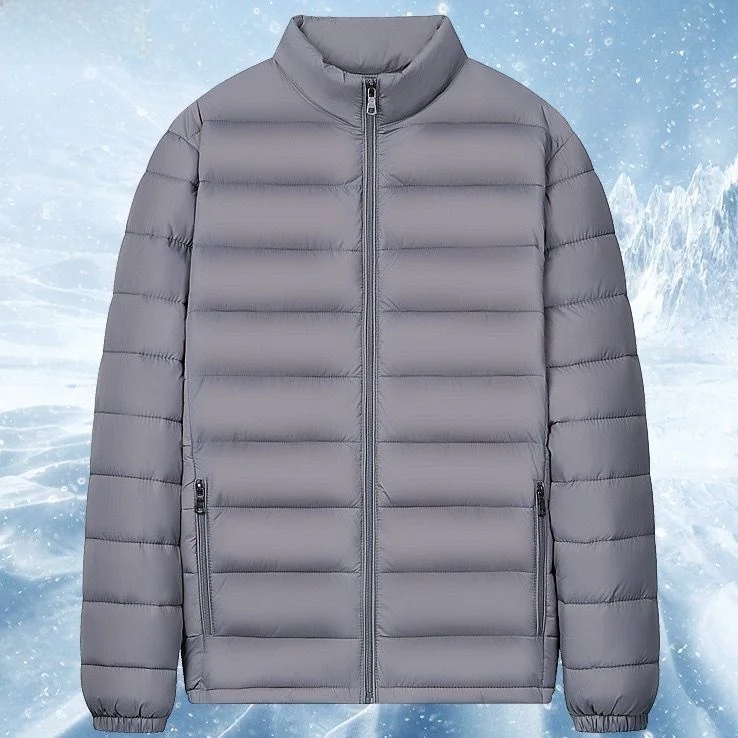 جايت رجالي رفيع للغاية من القطن خفيف الوزن مقاس كبير عصري طويل Sle عادي رفيع بدون هوديي لموسم الربيع #5