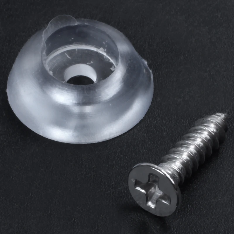 Protectores de patas para muebles, mesa y silla, goma acolchada de 17mm x 6mm, 50 piezas