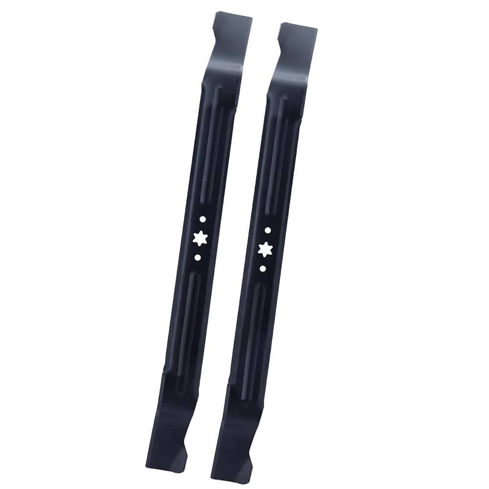 Aftermarket 2‑Pack Mower Blades 942‑04385 6‑Point Star Hole For Troy Bilt Craftsman R1000 R1500 Cub Cadet 30