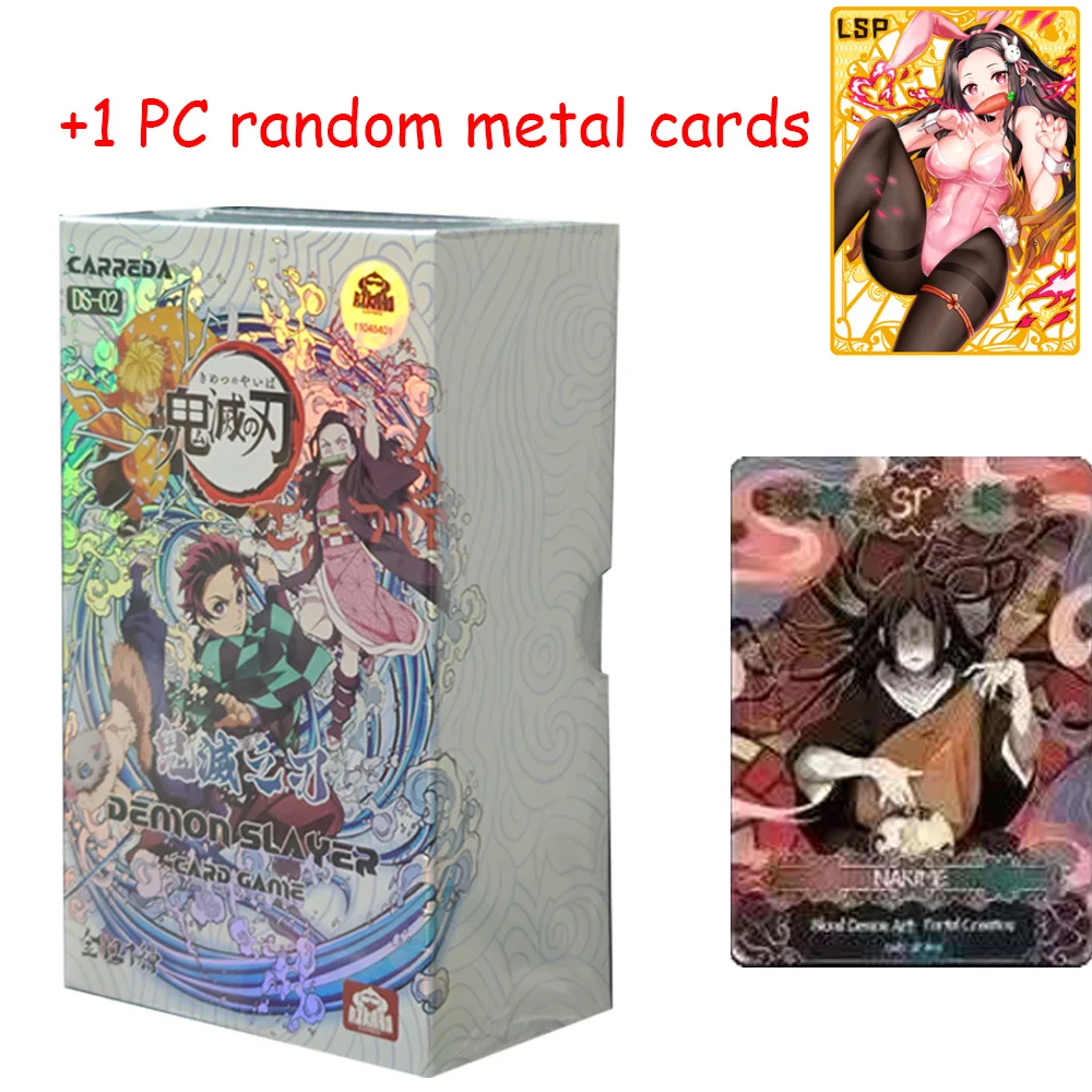 

New Aikaho Demon slayer DS-02 Apocalypse Trading Card booster box Anime Hobby Collection Tanjiro cards Nezuko card