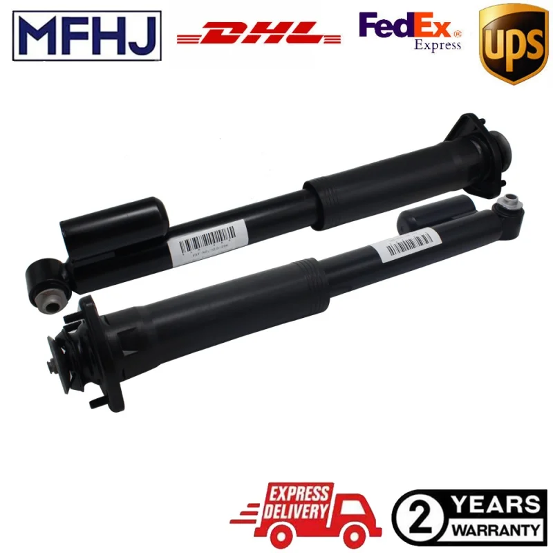 

2 задних левых и правых амортизатора с электроприводом для Land Rover Range Rover Vogue 2010-2012 MK III L322 LR023580 LR023573