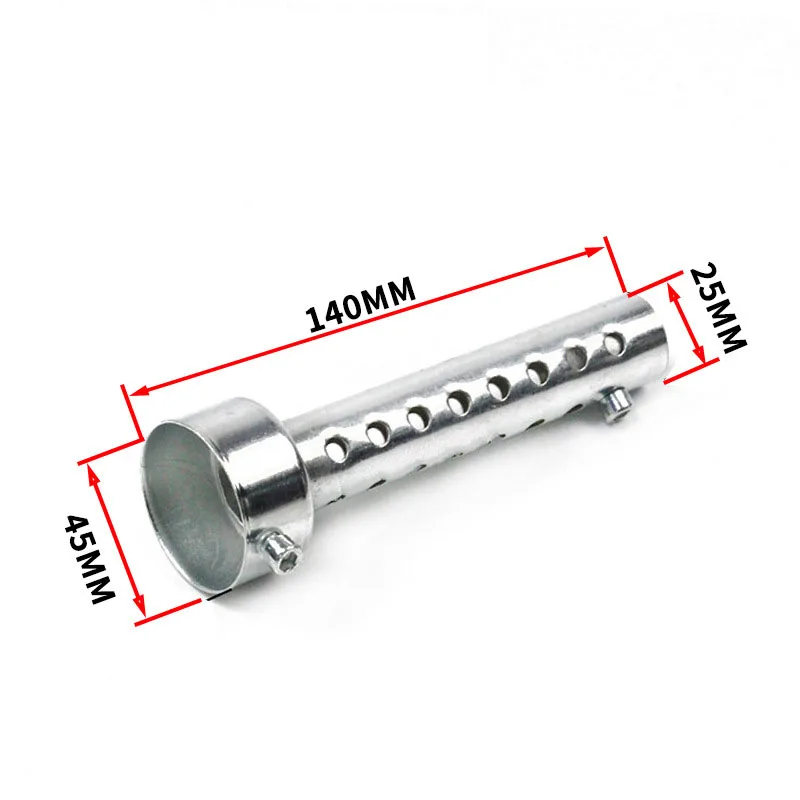 Universele Motorfiets 35Mm 42Mm 45Mm 48Mm 60Mm Db Killer Uitlaat Uitlaat Insert Baffle Db Killer Demper Roestvrij Staal