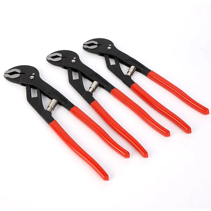 

Adjustable Water Pump Pliers Multi Function Wrench Quick Save Effort Large Opening Repair Tool