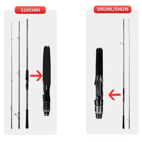 Långkastande fiskespö Kustfiskespö för havsabborre 2,7 m 3,0 m Fiskespö för spinnspö Med Fuji-ringar 6 best sales fiskespö karp - №6