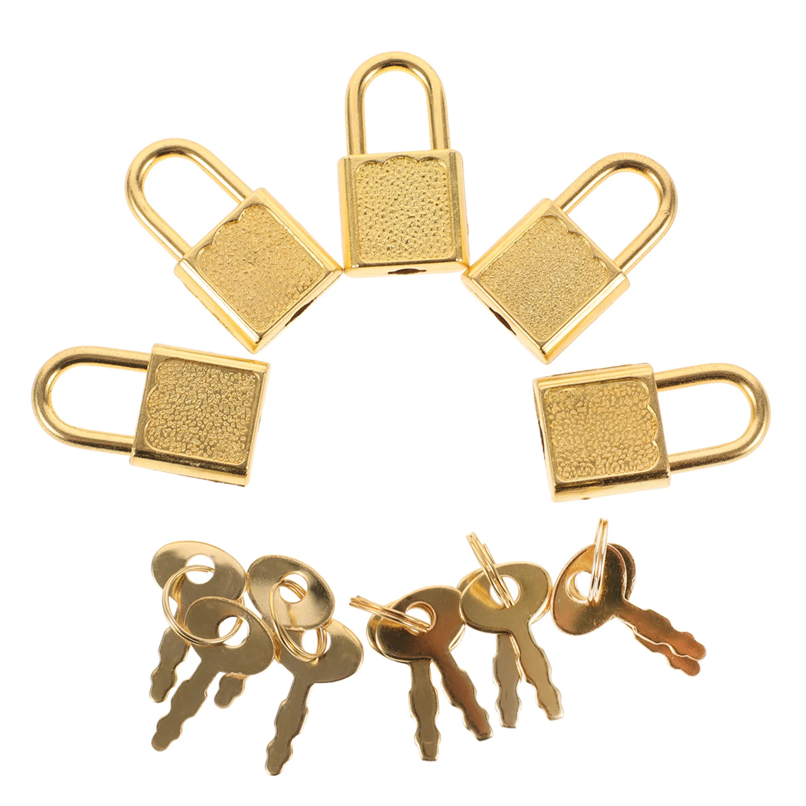 

5Sets Padlock Lock Set Vintage Style Small Locks for Wooden Box Chest Cabinet Organizer Decorative Toggle Latch Kit