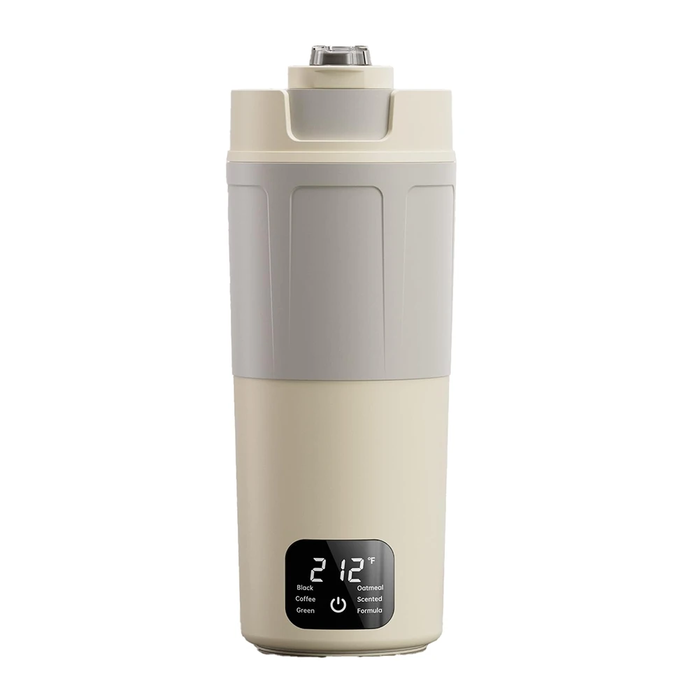Chaleira elétrica A74G com 6 controles de temperatura com capacidade de 600 ml, ideal para viagens, plugue UE