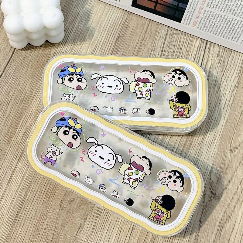 

New Kawaii Cute Crayon Shin-Chan Glasses Case Resist Compression Portable Storage Box Cartoon Birthday Gifts Girlfriend Gifts