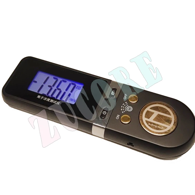 

Портативный детектор концентрации отрицательных ионов, тестер концентрации ионов воздуха, высококачественный позолоченный синий экран