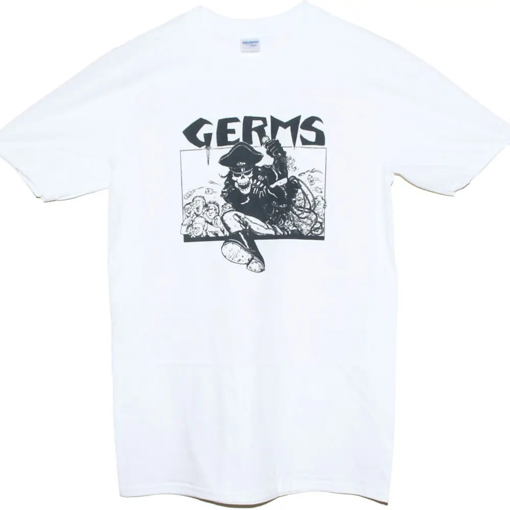 Germs Hardcore Punk Rock T-shirt Unisex Short Sleeve S-2XL  High Quality 100%Cotton Short Sleeve