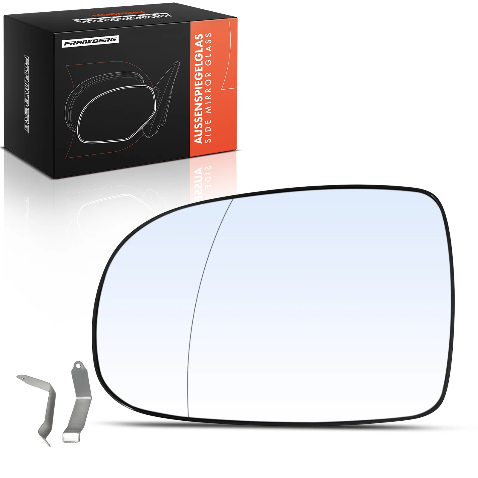 Frankberg 1x Spiegelglas Buitenspiegel Spiegel Links Voor Opel Corsa C Box/Hatchback Tigra Twintop 1426527