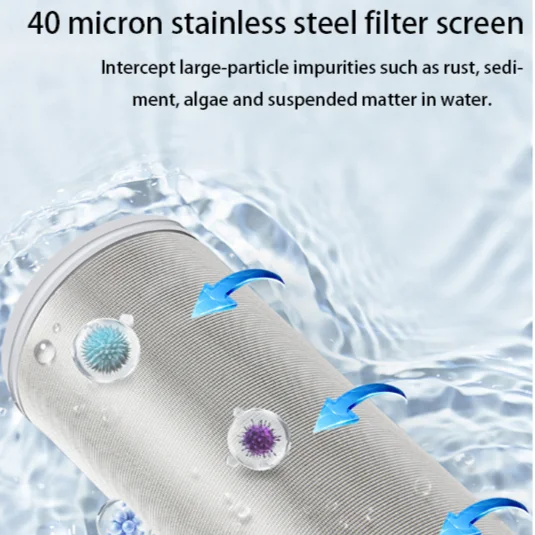 Household Water Heater Washing Machine Shower Water Faucet Anti-scale Water Purifier Free Core Filter Screen Pre-filter