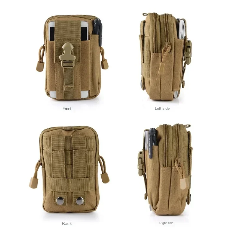 EDC-Sac de sport multifonction pour homme, sac d'extérieur, randonnée, chasse, outils de travail, poudres pour téléphone portable