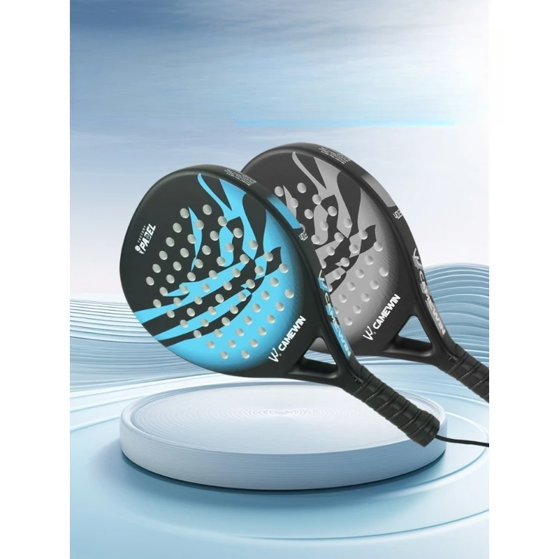 Professional Competition Cage Panel Tennis Racket PADLE Beach Premium Carbon Fiber