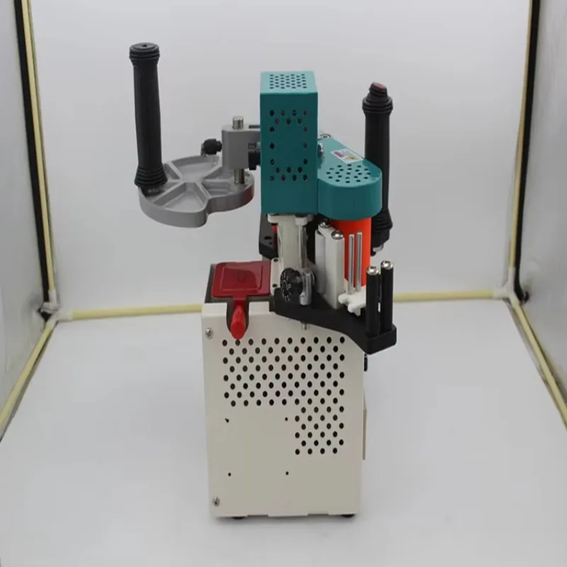 Mini Multifunctional Adjustable Speed Motor-Driven High-Power Easy-to-Operate Plywood Carpenter Curve Edge Banding Machine