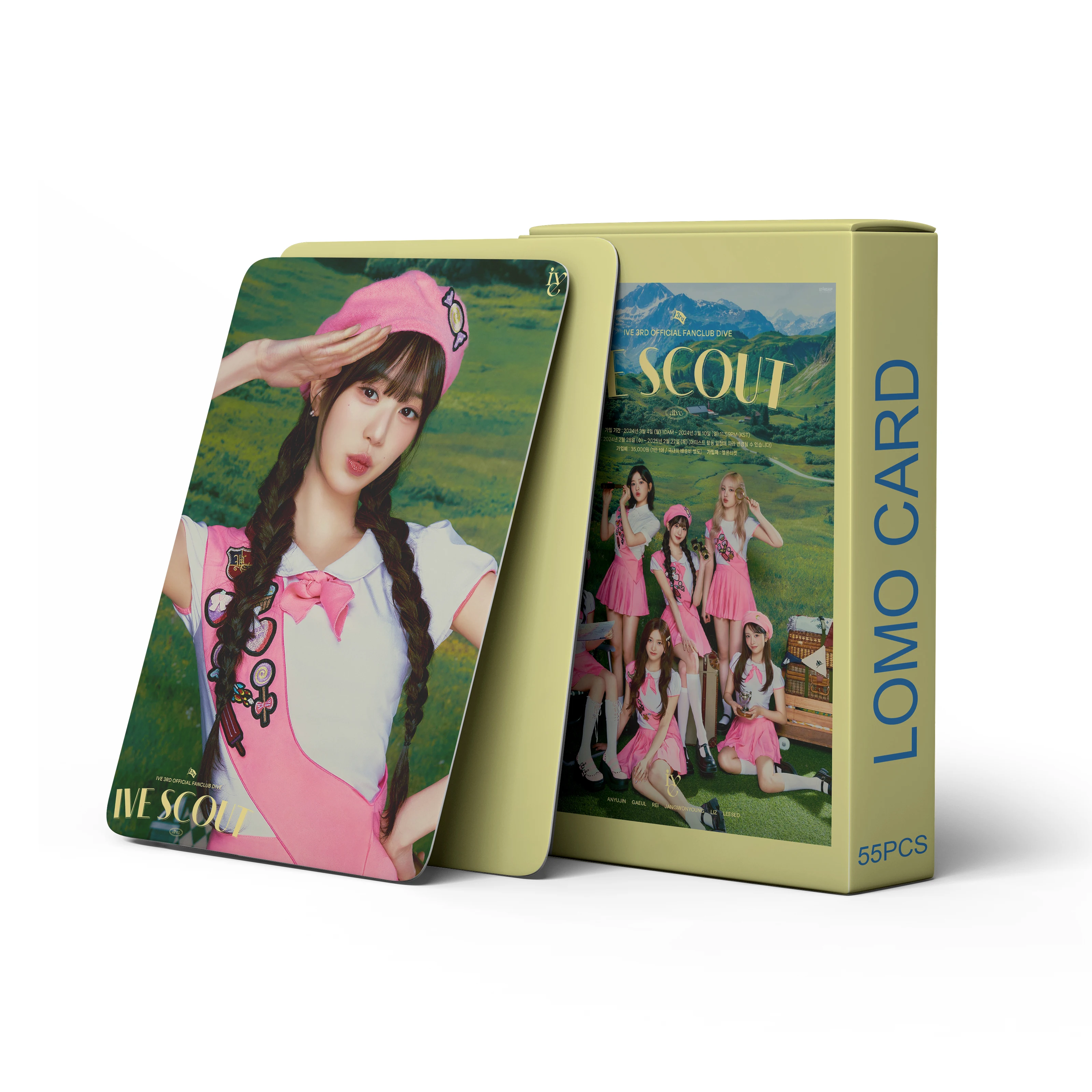 55 مجموعة كورية للأولاد والبنات ألبوم جديد مجموعة أغنية جديدة بطاقة منفردة مجموعة كبيرة