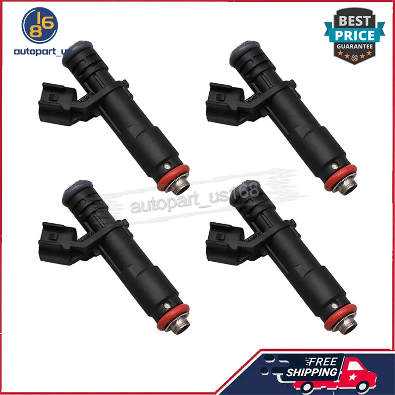 For Buick Chevrolet 25195226 4Pcs Fuel Injectors