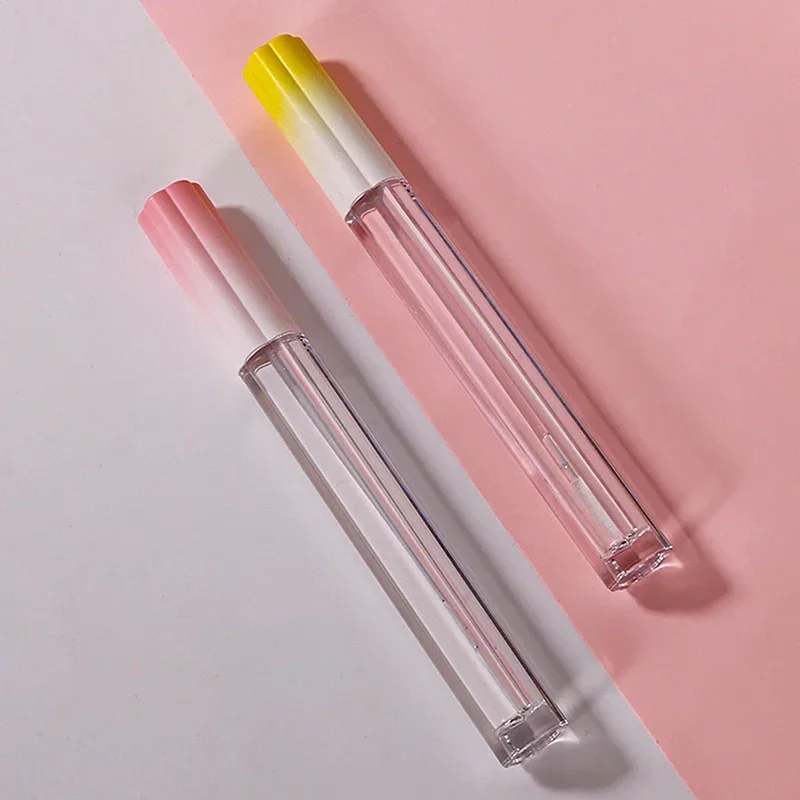 Blossom śliwy błyszczyk do ust pusta tubka błyszczyk wielokolorowy wybór gradientowy błyszczyk do ust tubka pojemniki kosmetyczne butelka wielokrotnego napełniania