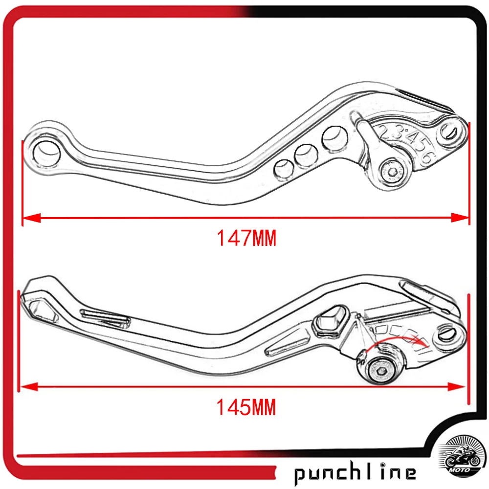 Fit CBR954RR 2002-2003 Brems Griffe Für CBR 954RR CBR 954 RR Kupplung Hebel