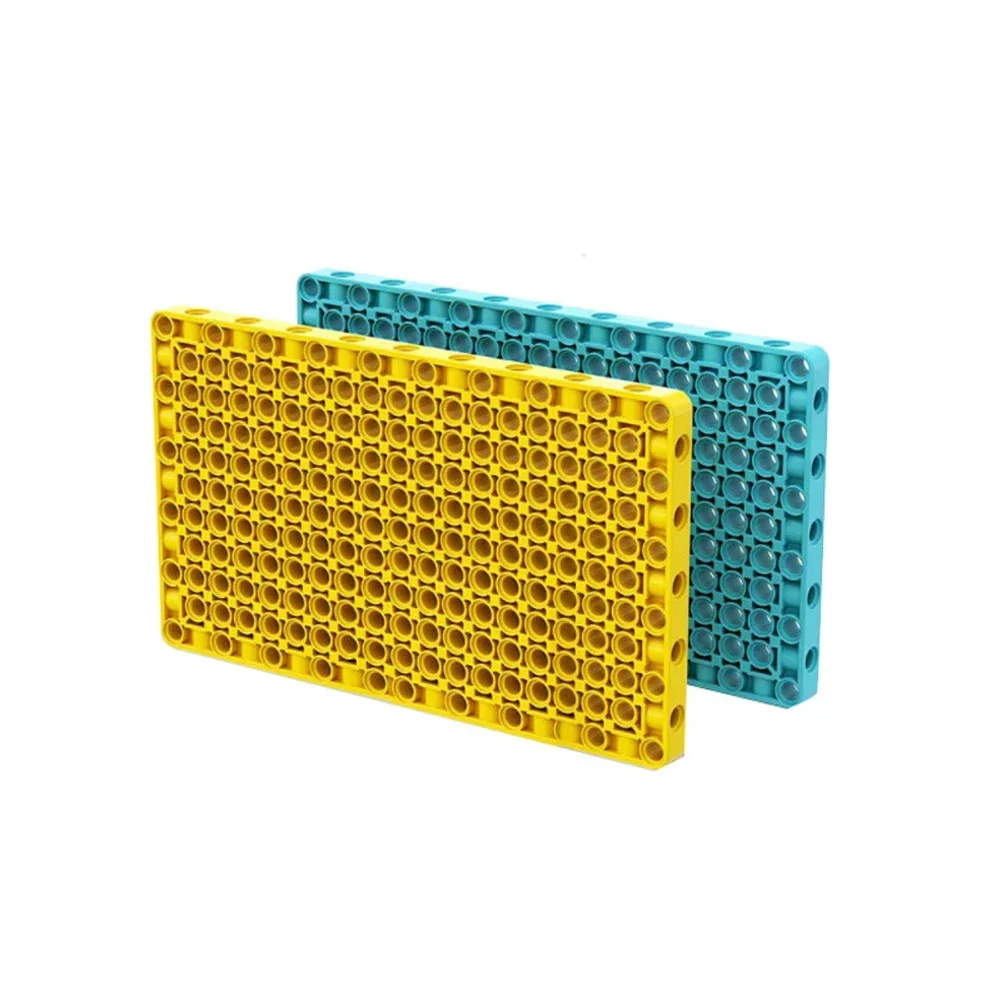 MOC Hi-Tech Parts 11x19 Beam Special Base Frame 39369 Technical Base Plate Compatible with spike Education Building Blocks 45678