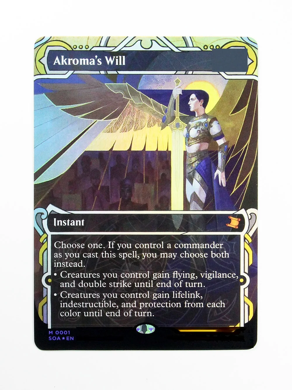 Foil SLD/SOA Akroma's Will/Arcane Signet/Roaming Throne| TCG M Proxy Cards Custom Top Quality Game Collection Trading Cards