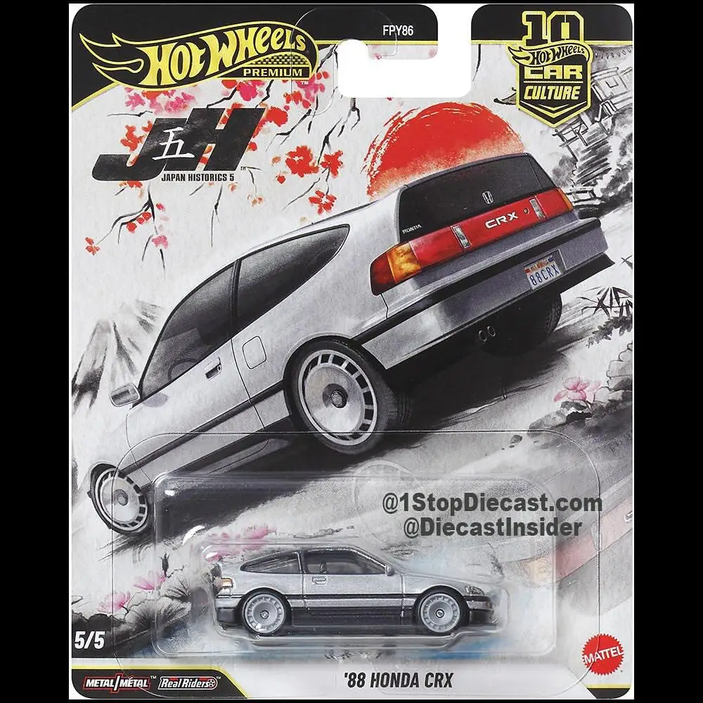 ホットウィール カーカルチャー ジャパン ヒストリー 5シリーズ 1/64 ダットサン 日産 トヨタ AE86 ホンダ 車モデル シミュレーション コレクションカー 男の子向けギフト