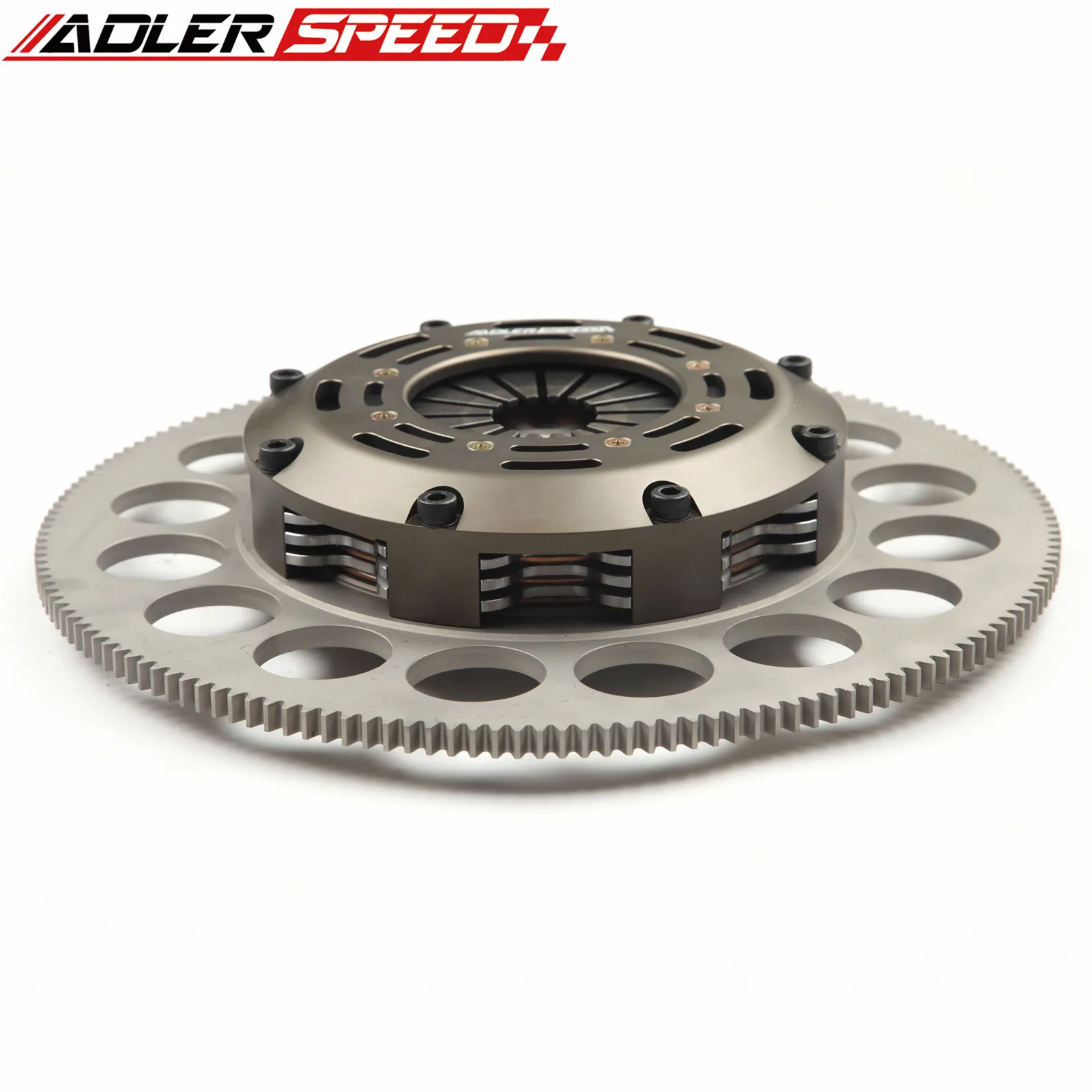 

ADLERSPEED RACING CLUTCH TRIPLE DISC FOR FORD MUSTANG GT 4.6L SOHC 6-BOLT MEDIUM