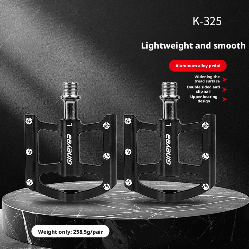 

Quick Release 3 Bearing Aluminum Alloy Folding Bike Pedals, Easy Install & Disassemble, Durable Lightweight Bicycle Pedal Access