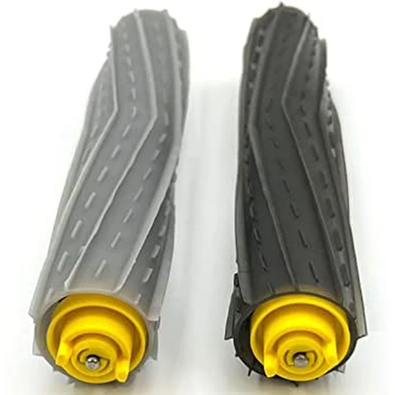 Multi-Surface Rubber Brush Roller Replacement Parts Compatible With For Irobot Roomba 800 900 Series Robot Vacuum