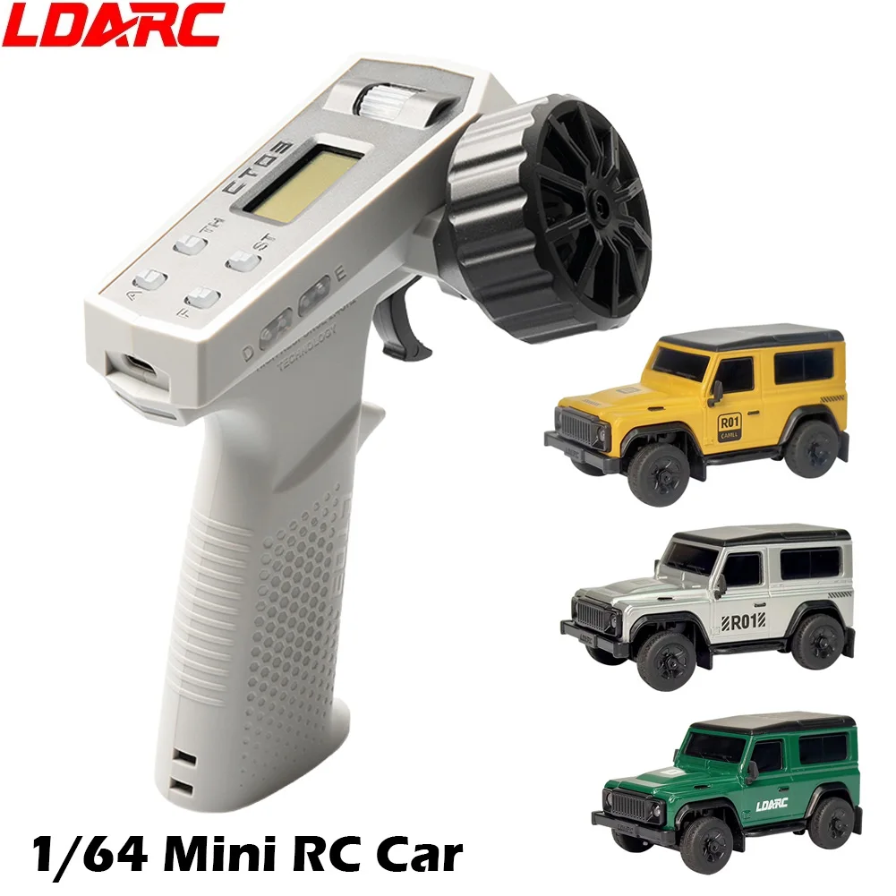 

LDARC 1/64 RC Car R01 RTR SUV 2WD Hobby Models Ready to race Mini remote control Vehicles Toy for Kids adults boy gifts