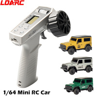 LDARC 1/64 RC Car R01 RTR SUV 2WD Hobby Models Ready to race Mini remote control Vehicles Toy for Kids adults boy gifts