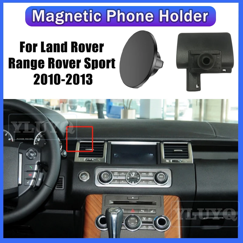 

For Land Rover Range Rover Sport L322 2010-2013 Car magnetic phone holder Gravity navigation stand 360° rotatable
