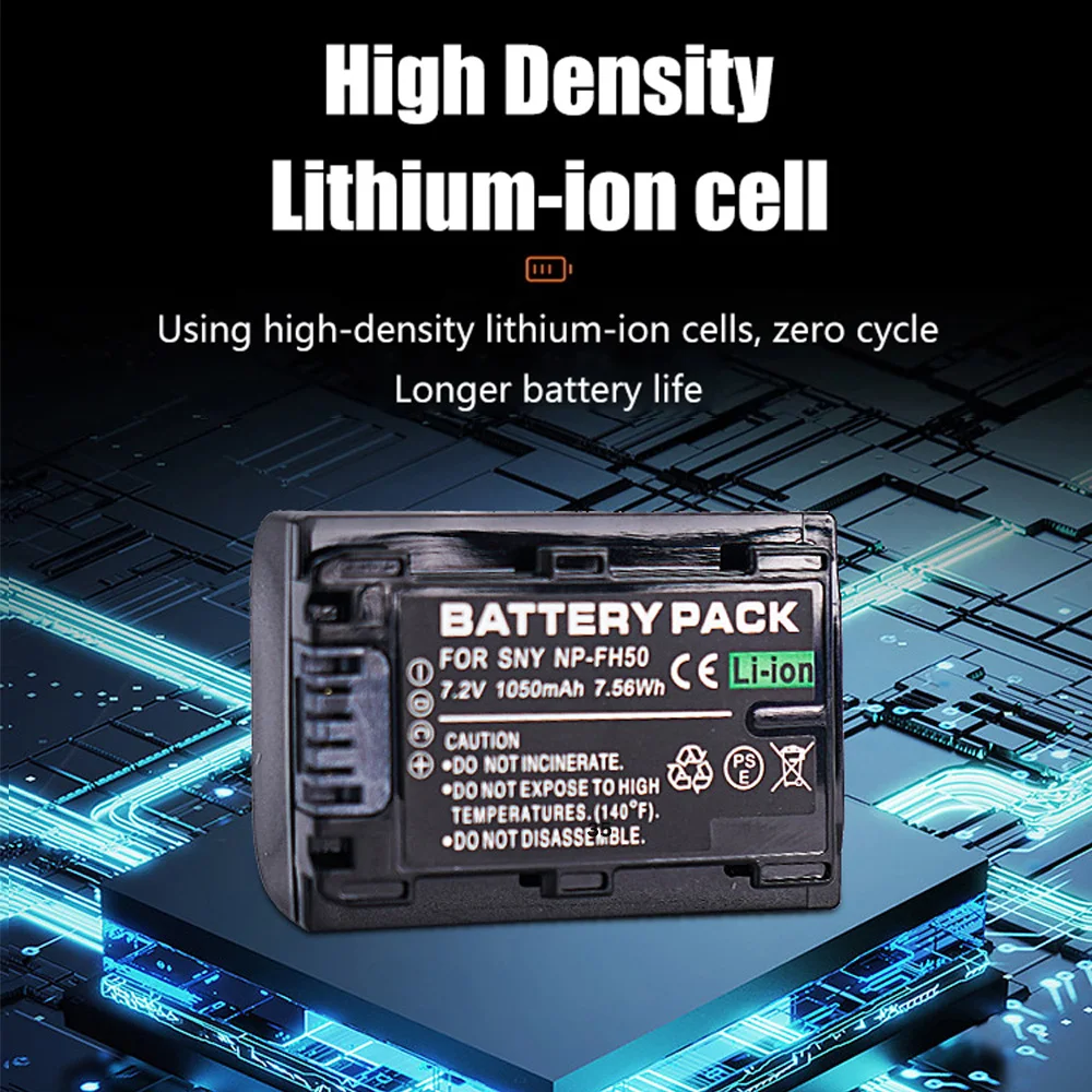 NP-FH50 Batteries NP FH50 NPFH50 USB Charger For Sony NP-FH30 NP-FH40 NP-FH70 NP-FH100 DSC-HX1 HX100V HX200 HX200V DSLR-A230