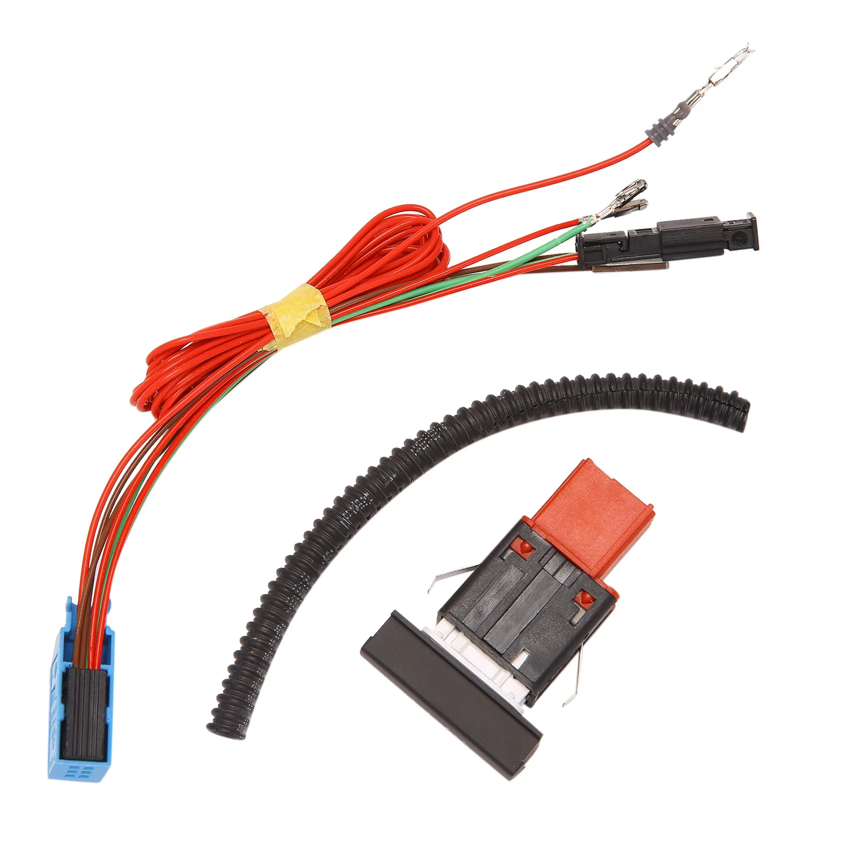 Pop Car TPMS Tire Pressure Warning Switch BUTTON With Harness Set For Skoda Octavia 1ZD 927 127 1ZD927127