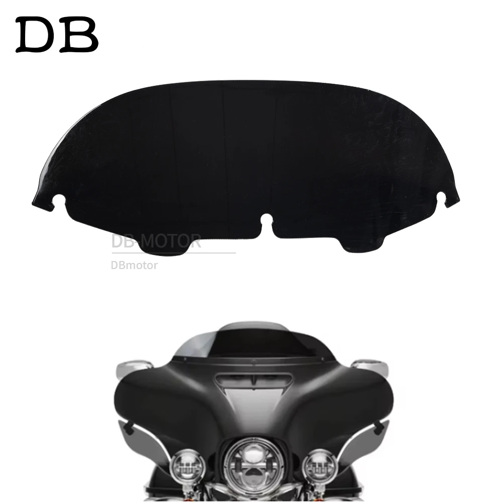 

Мотоциклетный 7-дюймовый ветровой дефлектор, лобовое стекло, подходит для Harley Touring Street Glide Electra Glide Classic FLHX FLHTC 96-13