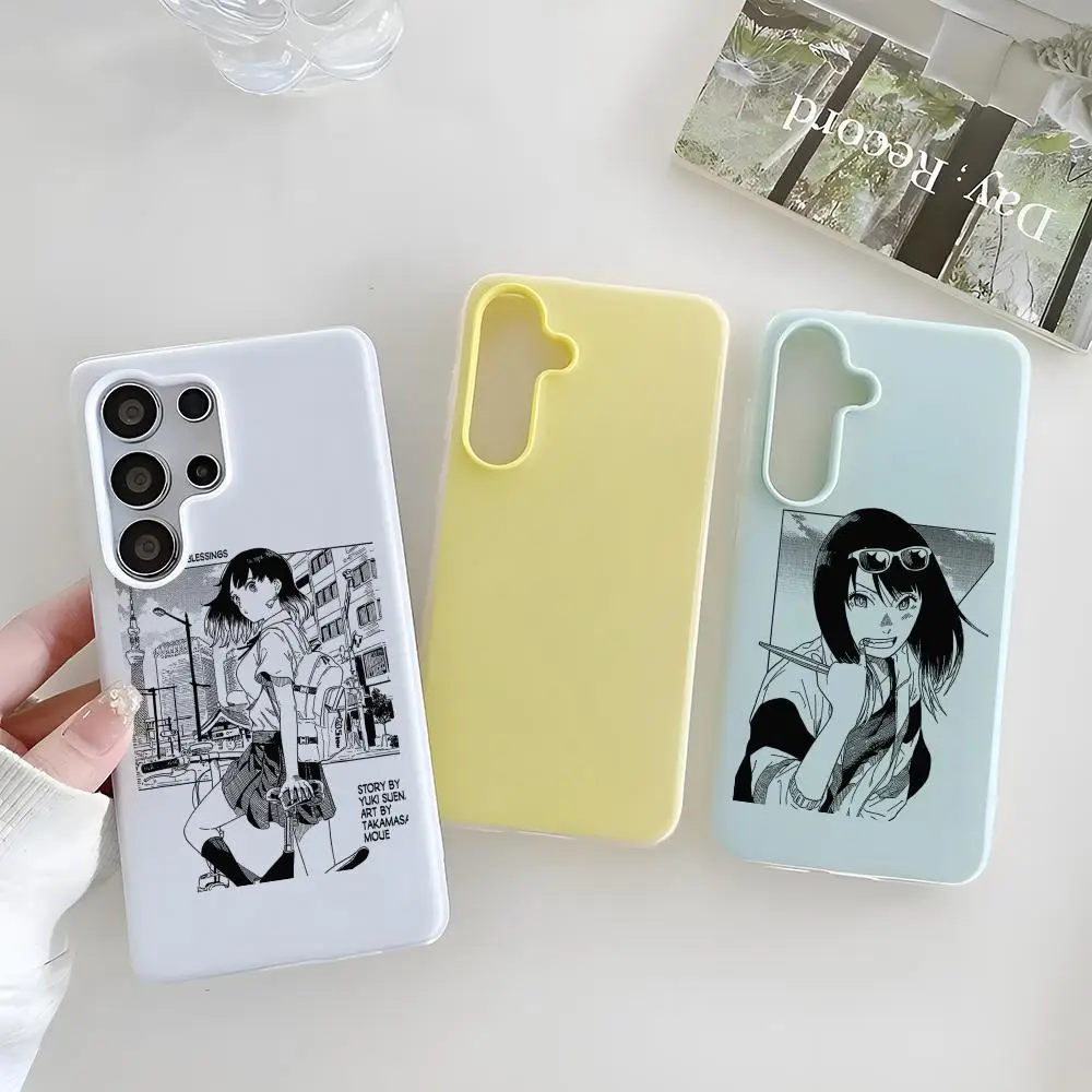 Akanebanashi Phone Case Clear TPU Case For Samsung S22-S26, 2-in-1 Detachable Card Holder