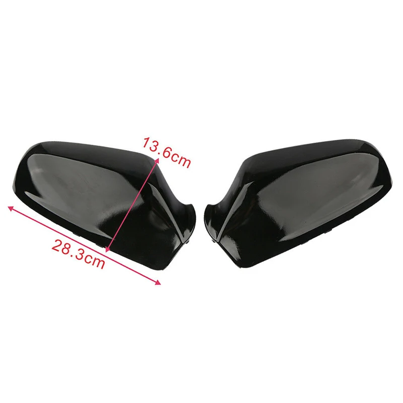 Rearview Mirror Housing Side Wing Mirror Cover Caps Fit For Vauxhall Opel Astra H 2004 - 2009 Car Accessories Matte/Glossy Black