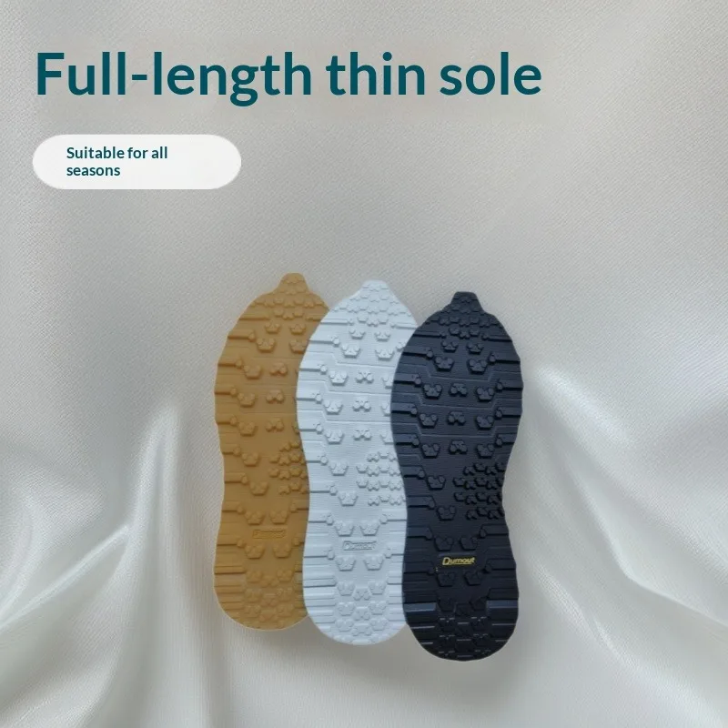 Rubber Anti Slip Shoe Sole Repair Sheets Full Forefoot Traction Pads Non-Slip Sole Replacement Patches for Men Women Footwear