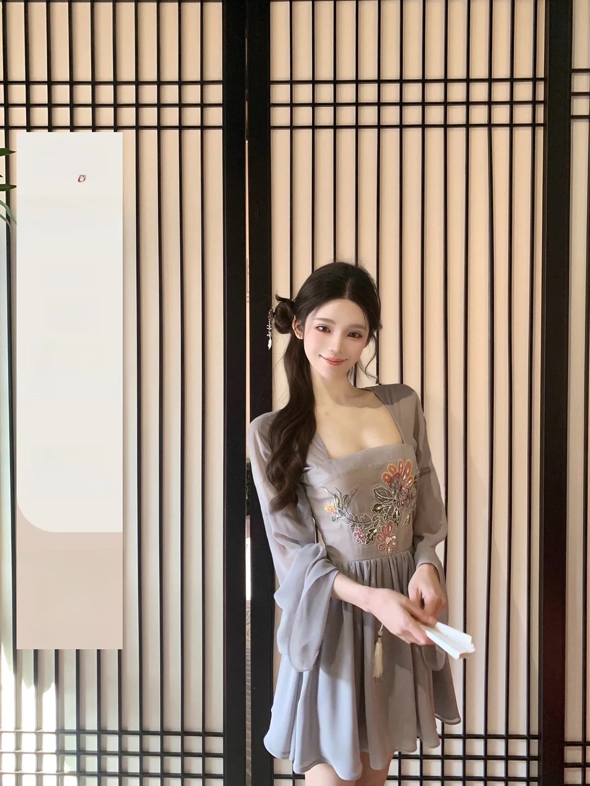 

Новая женская летняя повседневная модная одежда в китайском стиле Ханьфу с вышивкой Ele ey Dr Hotdog Spicy New Chinese Sle