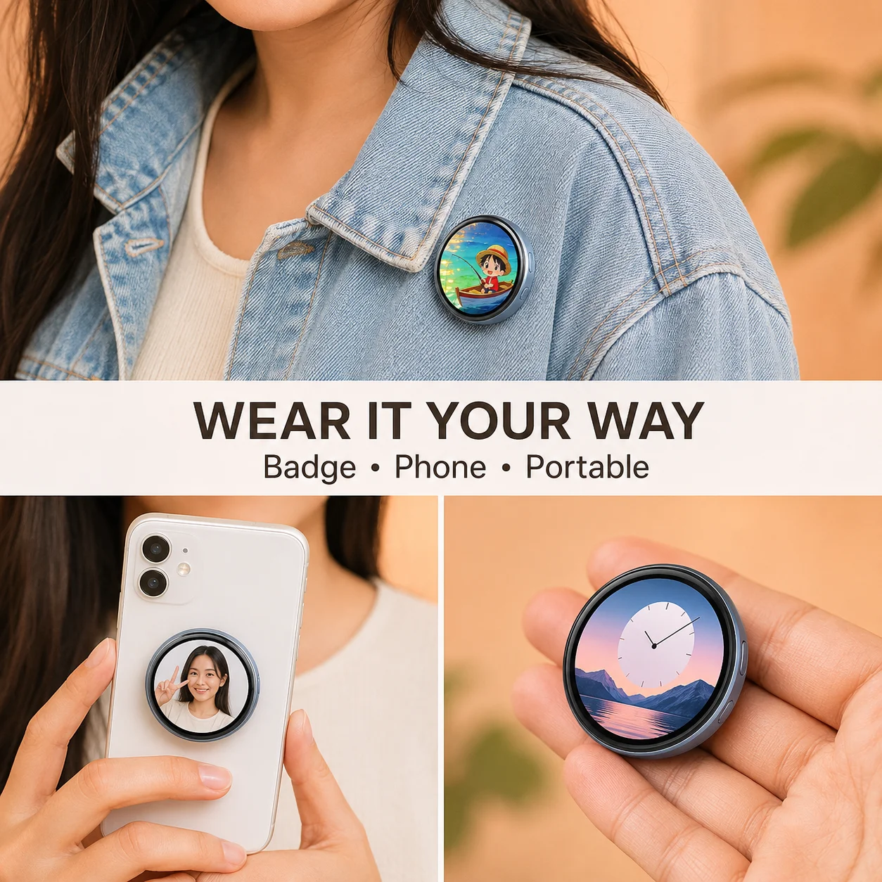 Nouveau Badge Numérique Intell - Magnetic Clasp Cosplay avis et prix