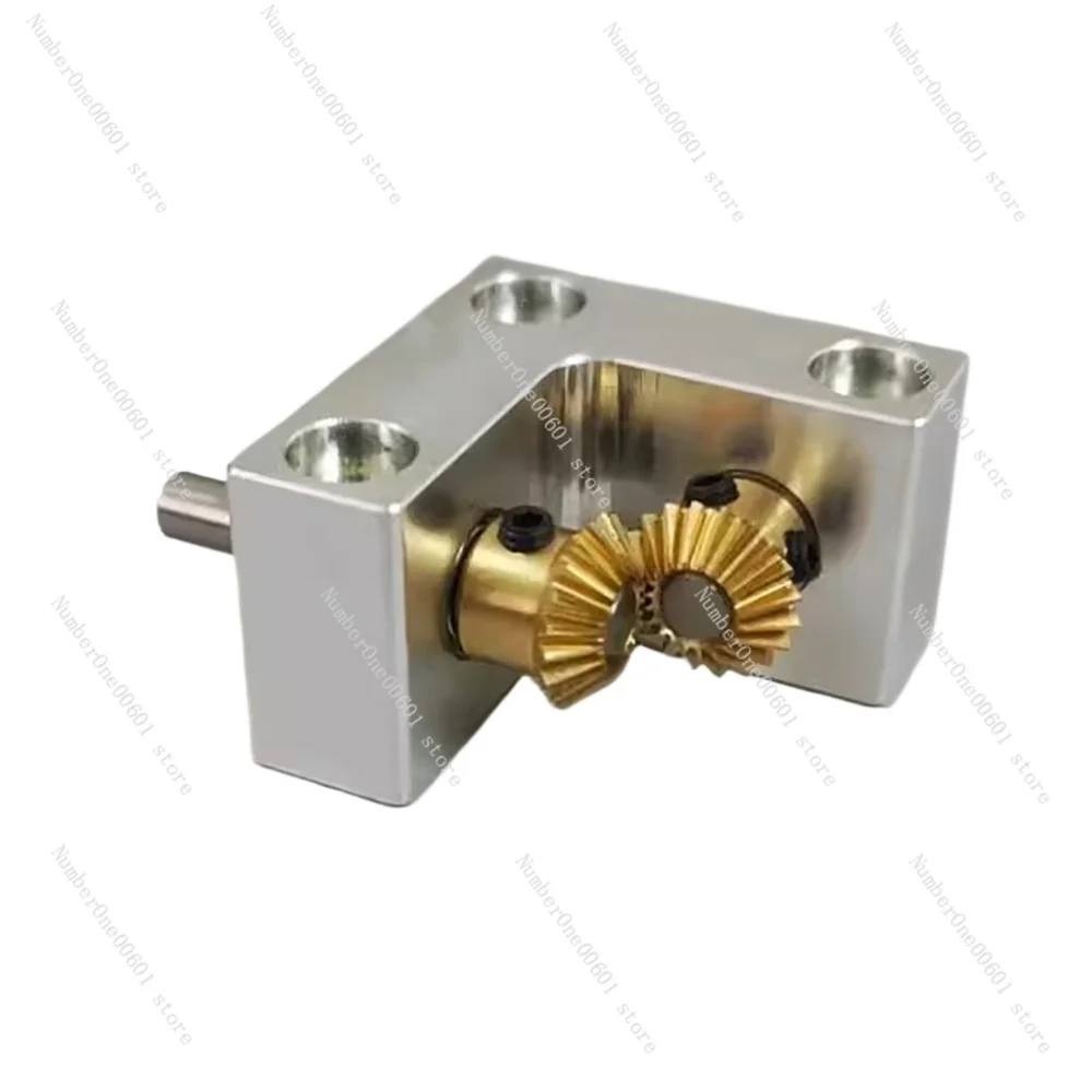 

Right Angle Commutator Small Bevel Gearbox 90 Degree Drive Angle Converter Output Shaft Diameter 4MM Speed Ratio 1:1